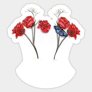 Bloom Lace Corset 2 Sticker